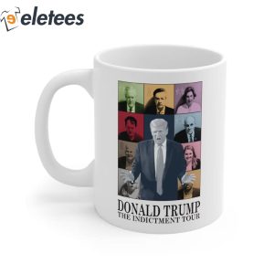 Donald Trump The Indictment Tour Mug