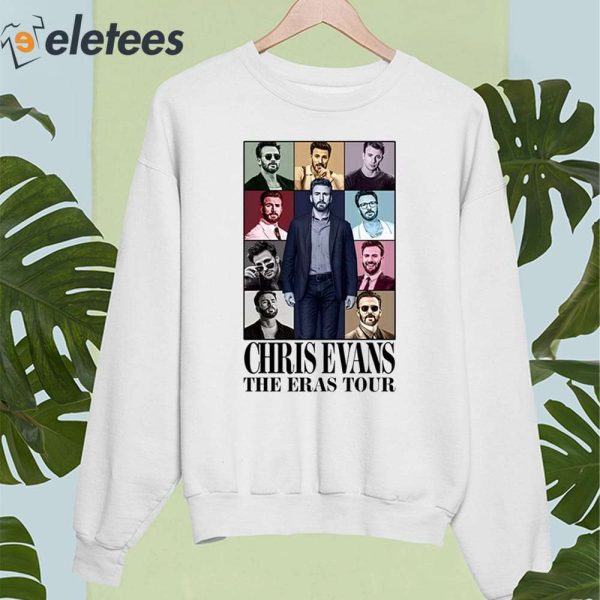 Eovida Chris Evans The Eras Tour Shirt