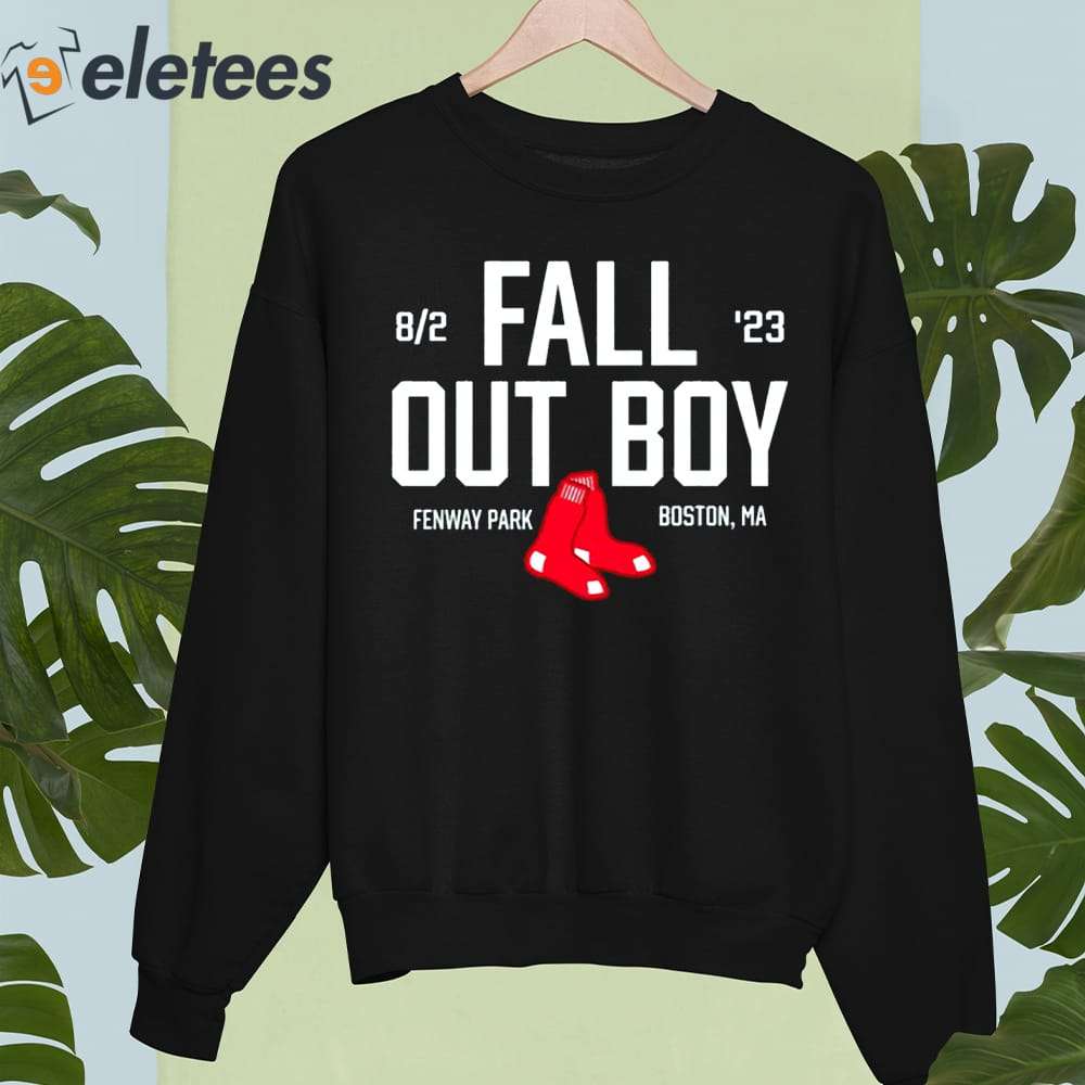 Boston Red Sox Fall Out Boy Shirt - Shibtee Clothing