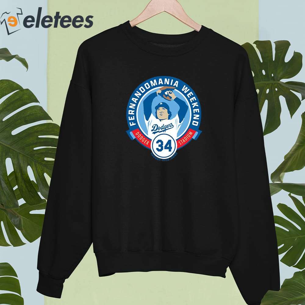 Los Angeles Dodgers Fernandomania Weekend Dodger Stadium 34 shirt, hoodie,  sweater, long sleeve and tank top