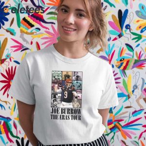 Joe Burrow 9 Cincinnati Bengals the Eras tour football poster shirt,  hoodie, sweater, long sleeve and tank top