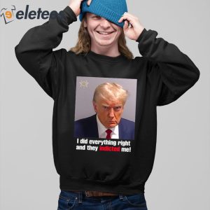 Jon Cooper Trump I Did Everything Right And They Indicted Me Shirt 5