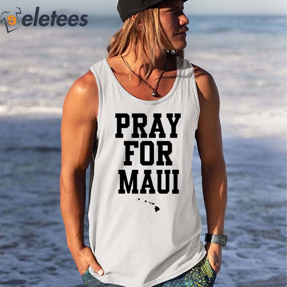 Kamu Grugier-Hill Pray For Maui Shirt