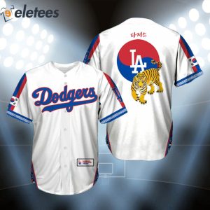 Eletees Los Angeles Dodgers Armenian Heritage Night Jersey