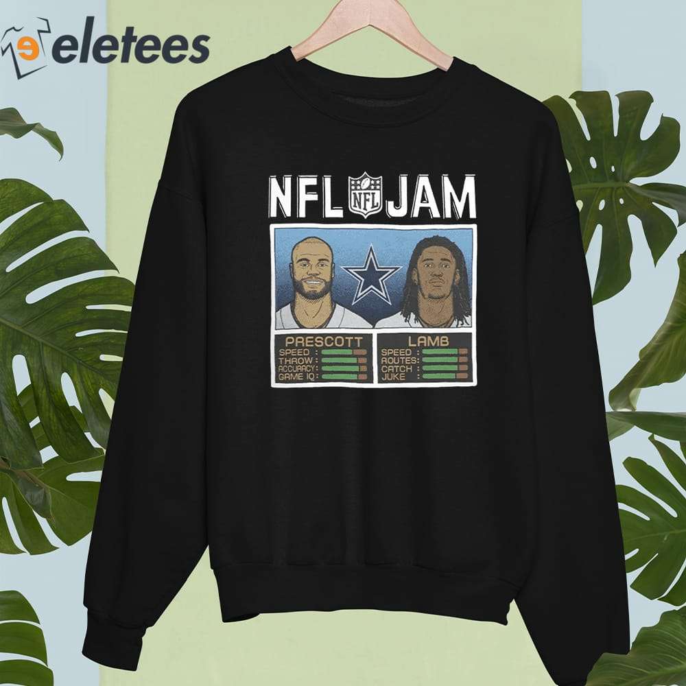 NFL Jam Cowboys Dak Prescott And CeeDee Lamb Shirt, hoodie