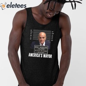 Rudy Giuliani Mugshot Americas Mayor Shirt 2