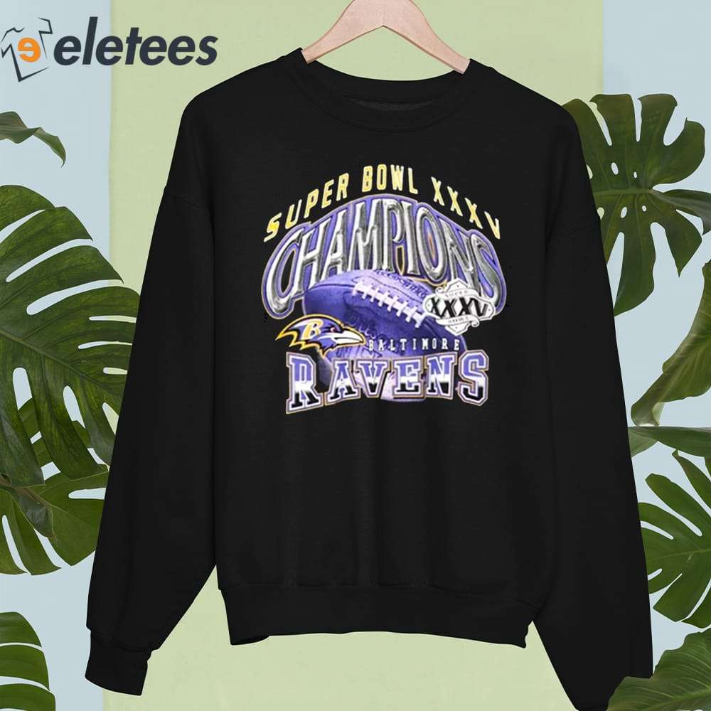 Super Bowl XXXV Champions Baltimore Ravens Shirt