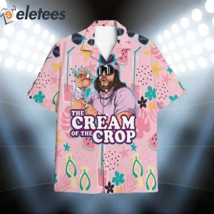 The Cream of the Crop Pro Wrestling Button Up Hawaiian Shirt 3