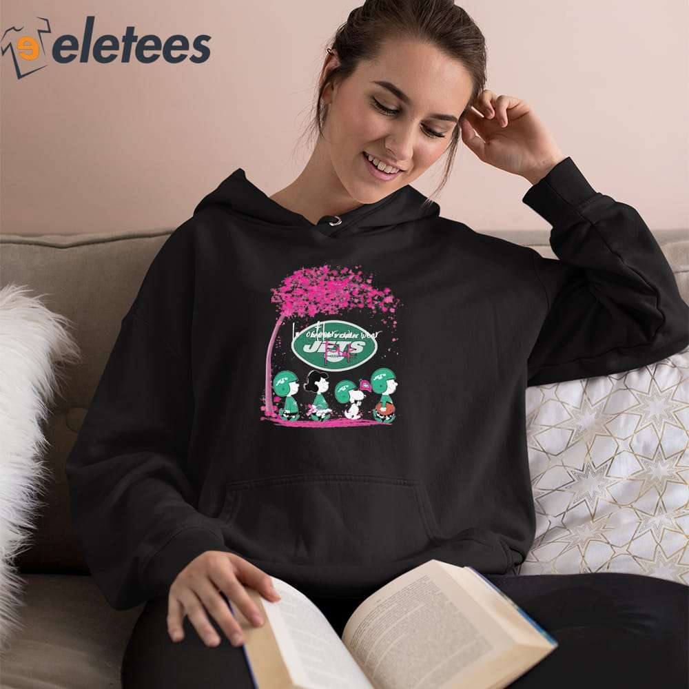 New York Jets Snoopy and Charlie Brown Peanuts shirt, hoodie