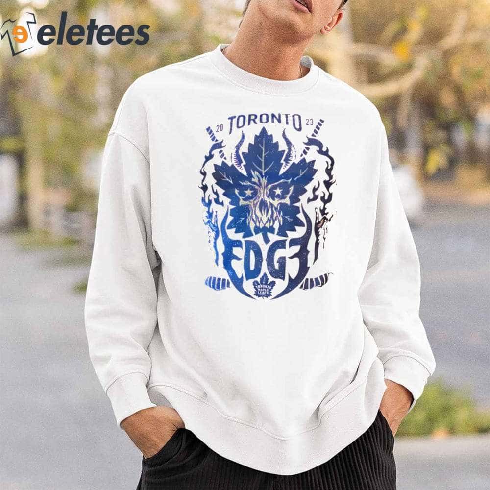 Official Wwe Edge X Toronto Maple Leafs 2023 T-shirt,Sweater