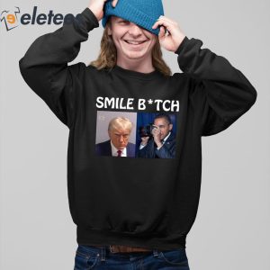 Trump Mugshot Smile Bitch Obama Shirt 5
