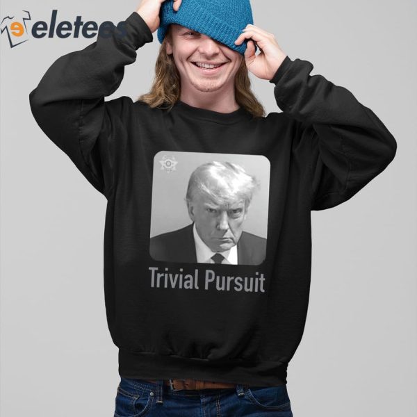 Trump Mugshot Trivial Pursuit Shirt