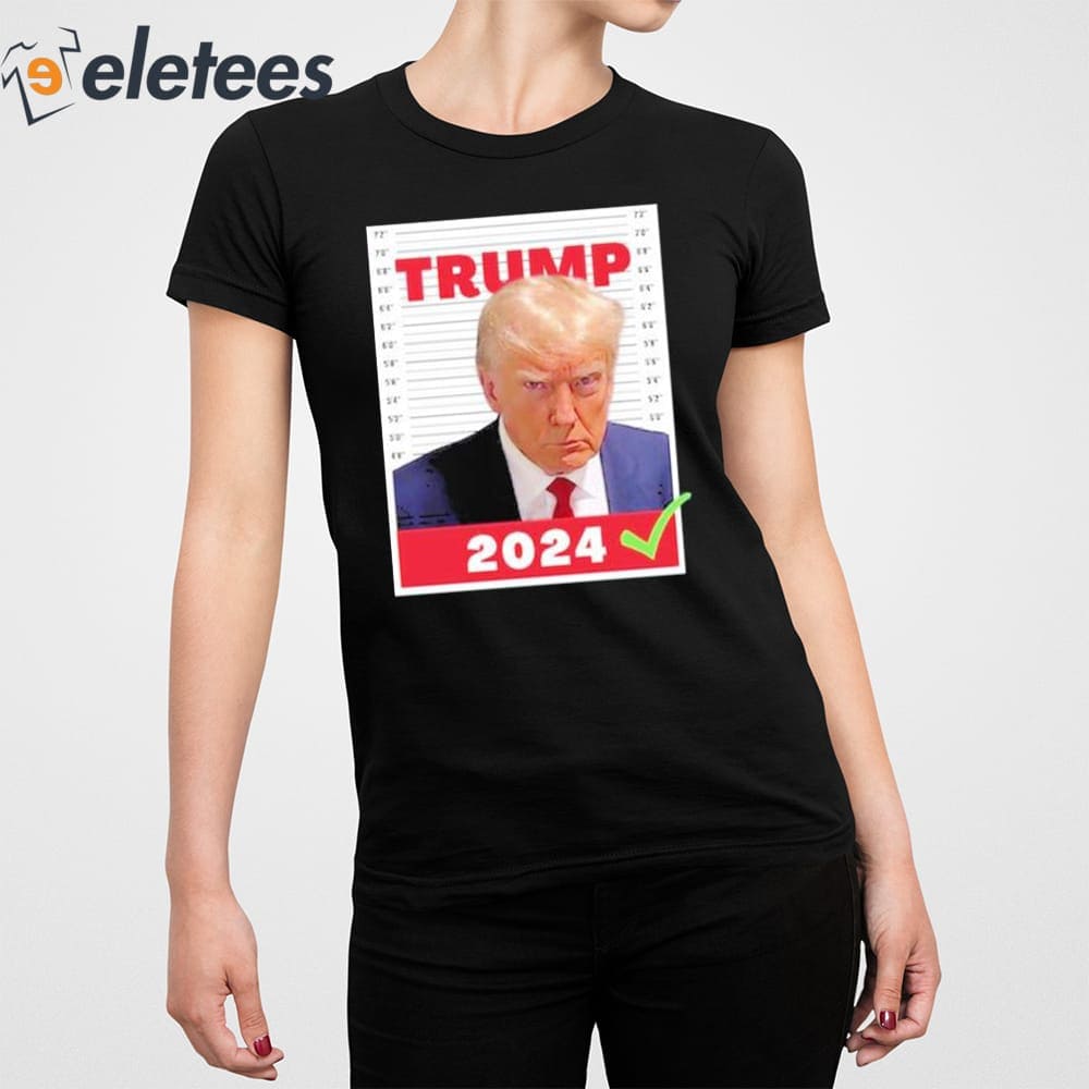 Trump Mugshot 2024 President T-Shirt Design 2 - Buy t-shirt designs