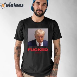 YG Donald Trump Mugshot Fucked Shirt 1