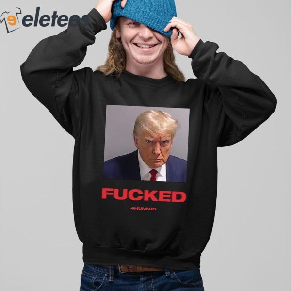 YG Donald Trump Mugshot Fucked Shirt