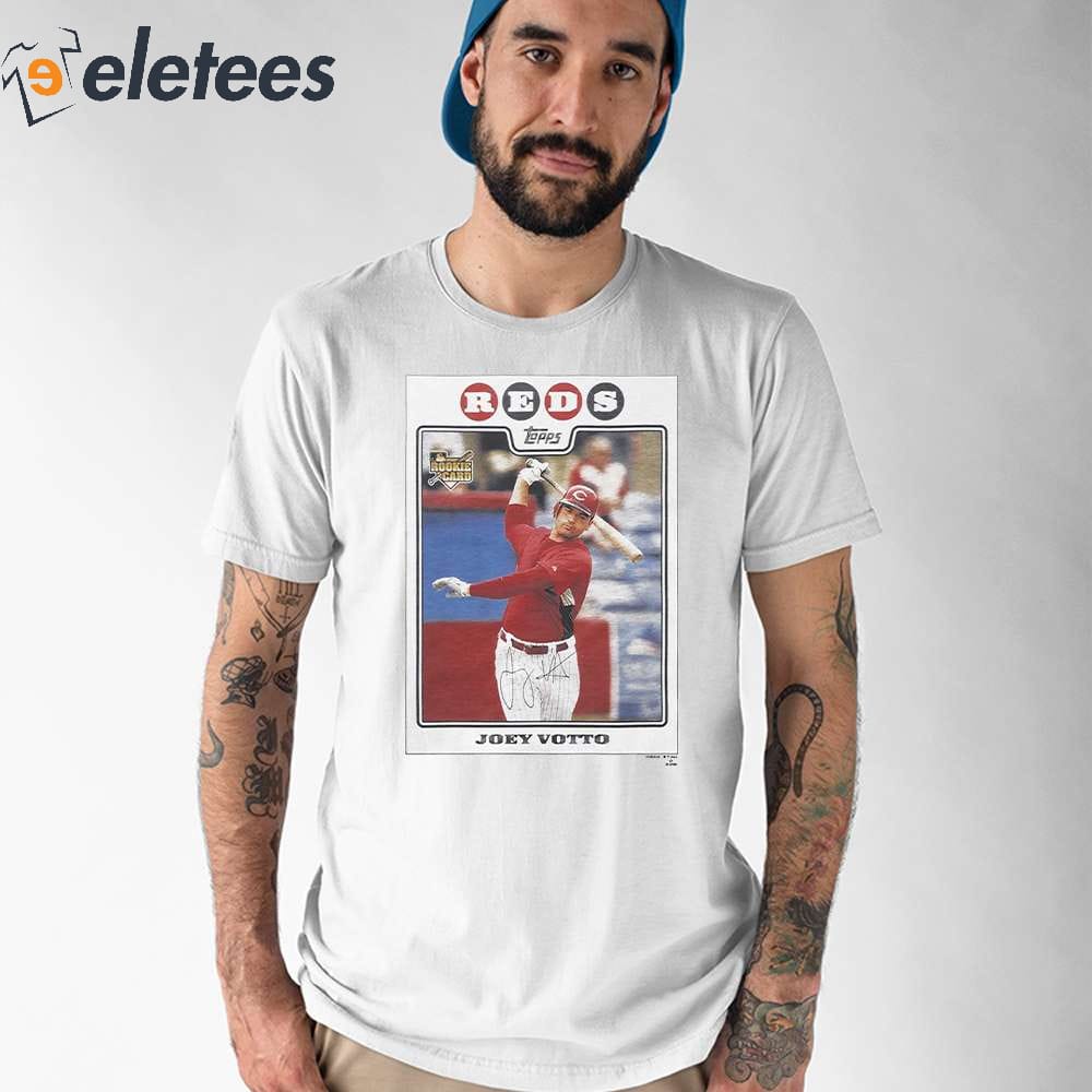 Eletees 2008 Topps Baseball Joey votto Reds Shirt