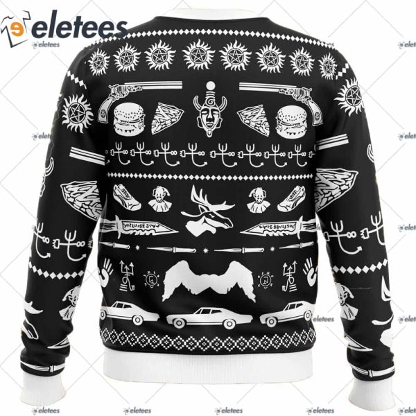 A Very Supernatural Christmas Supernatural Ugly Christmas Sweater