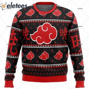 Akatsuki Naruto Ugly Christmas Sweater 1