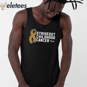 Apollohou Strikeout Childhood Cancer Shirt 1