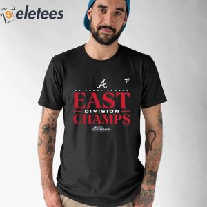 Atlanta Braves NL East Division Champions Shirt 4