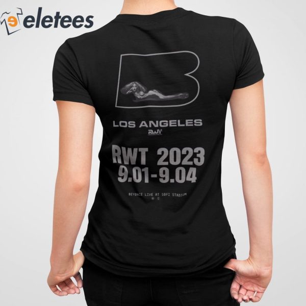 BEYONCE Los Angeles RENAISSANCE World Tour Shirt