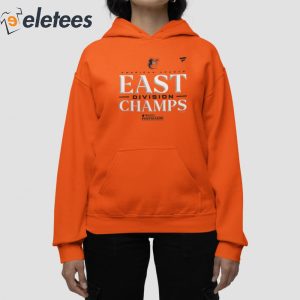 Baltimore Orioles 2023 AL East Champions Shirt