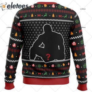 Big Package Barry Wood Meme Ugly Christmas Sweater 2