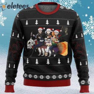 Black Clover Holiday Ugly Christmas Sweater 1