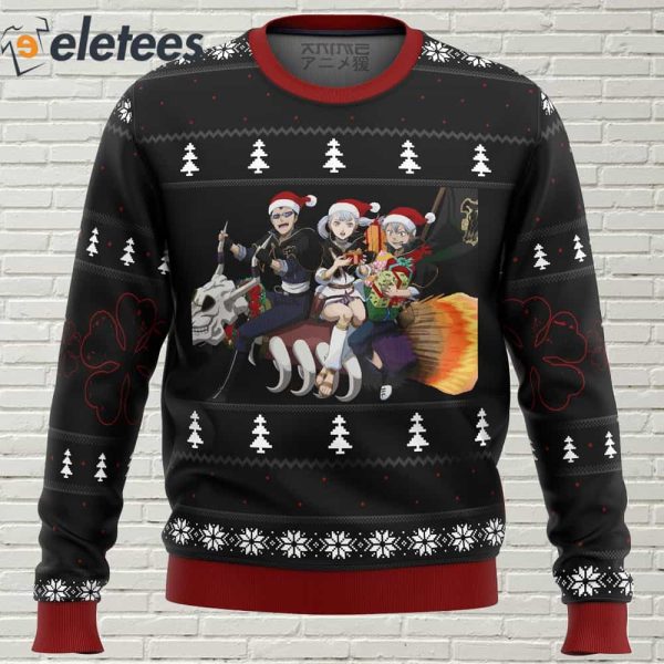 Black Clover Holiday Ugly Christmas Sweater