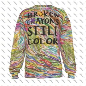 Broken Crayons Still Color Heavy Fleece Sweatshirt 4