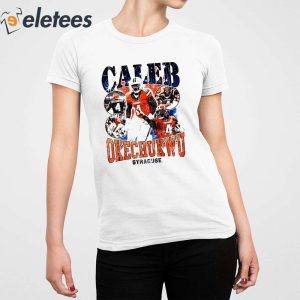 Caleb Okechukwu Syracuse Orange Football Vintage Shirt 2