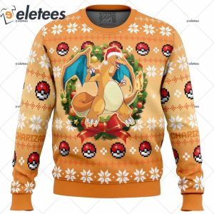 Charizard Pokemon Ugly Christmas Sweater 1