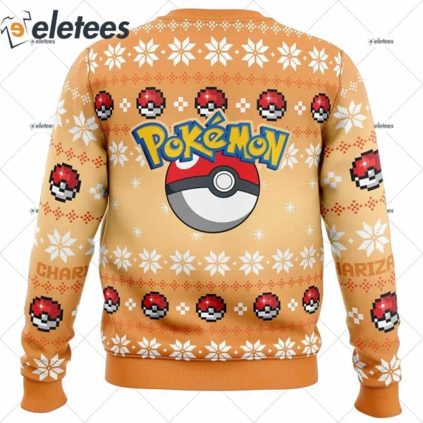 Charizard Pokemon Ugly Christmas Sweater