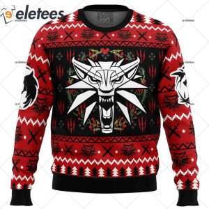 Christmas Monster The Witcher Ugly Christmas Sweater 1
