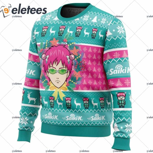 Christmas at School Saiki Kusuo no Psi-nan Ugly Christmas Sweater