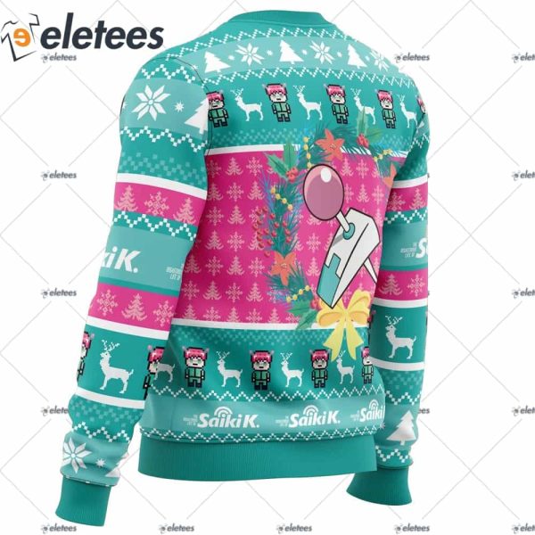 Christmas at School Saiki Kusuo no Psi-nan Ugly Christmas Sweater