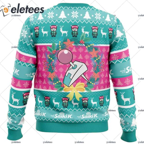 Christmas at School Saiki Kusuo no Psi-nan Ugly Christmas Sweater