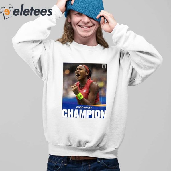 Coco Gauff Champion Shirt
