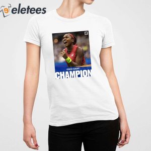Coco Gauff Champion Shirt 7