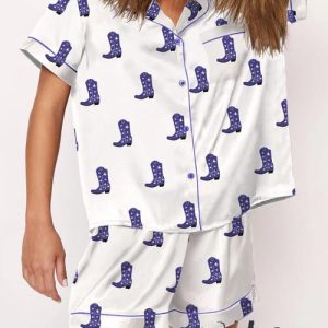 Cowboy Boot Pajama Set