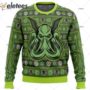 Cthulhu Ugly Christmas Sweater