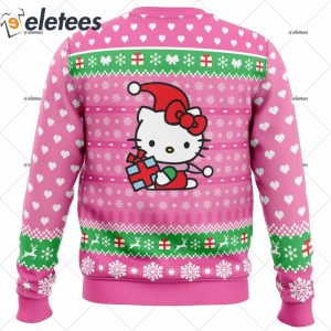 Cute Christmas Hello Kitty Ugly Christmas Sweater 2