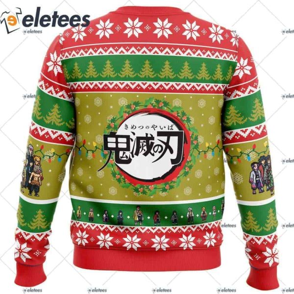 Demon Slayer Squad Demon Slayer Ugly Christmas Sweater