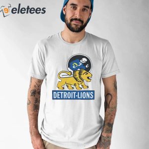 Official Born x raised Detroit Lions on the turf one pride t shirt