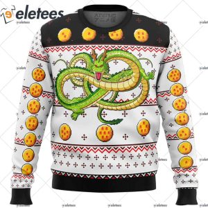 Dragonball Z Shenron Ugly Christmas Sweater 1