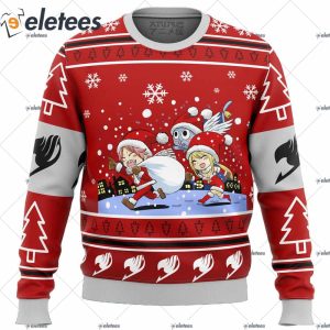 Fairy Tail Chibi XMAS Ugly Christmas Sweater 1