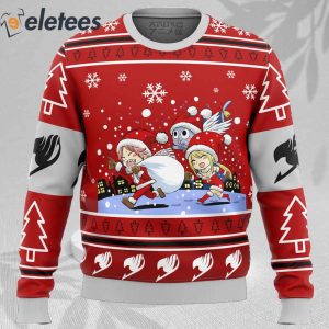 Fairy Tail Chibi XMAS Ugly Christmas Sweater 2