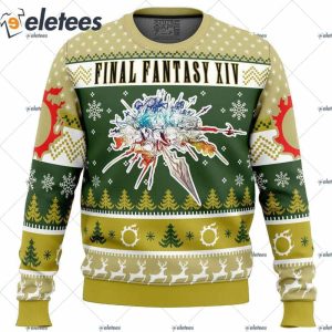 Fantasy Final Fantasy XIV Ugly Christmas Sweater 1