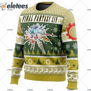 Fantasy Final Fantasy XIV Ugly Christmas Sweater 2