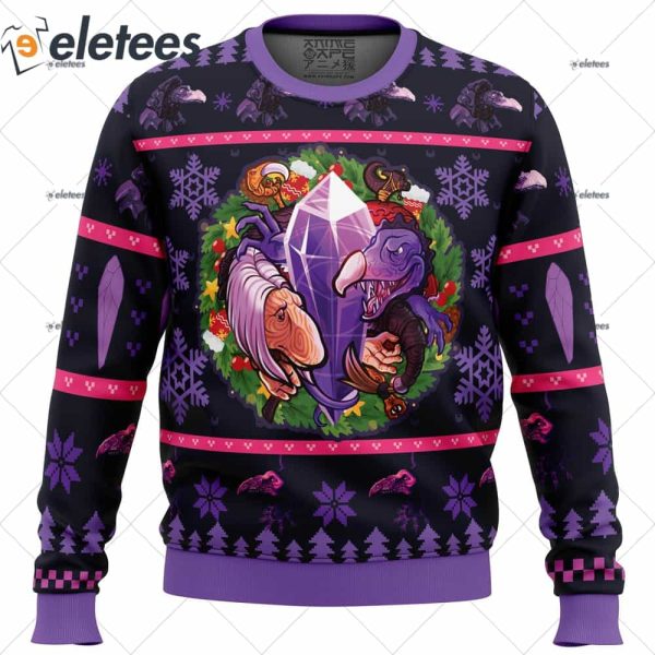 Fantasy Puppet Christmas Dark Crystal Ugly Christmas Sweater